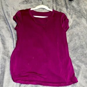 Art class soft maroon kids tshirt